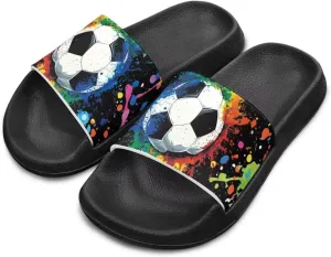 Girls Boys Slide Sandals Kids Summer Comfortable Slippers Slip On for Outdoor Beach Pool Shower Fit Little Big Kids