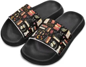 Girls Cloud Slides for Kids Cartoon Sandals Unisex Comfortable Non-slip Shower Shoes Thick Sole for Indoor & Outdoor Gifts
