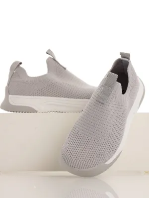 Girls Slip-On Sneaker - Grey