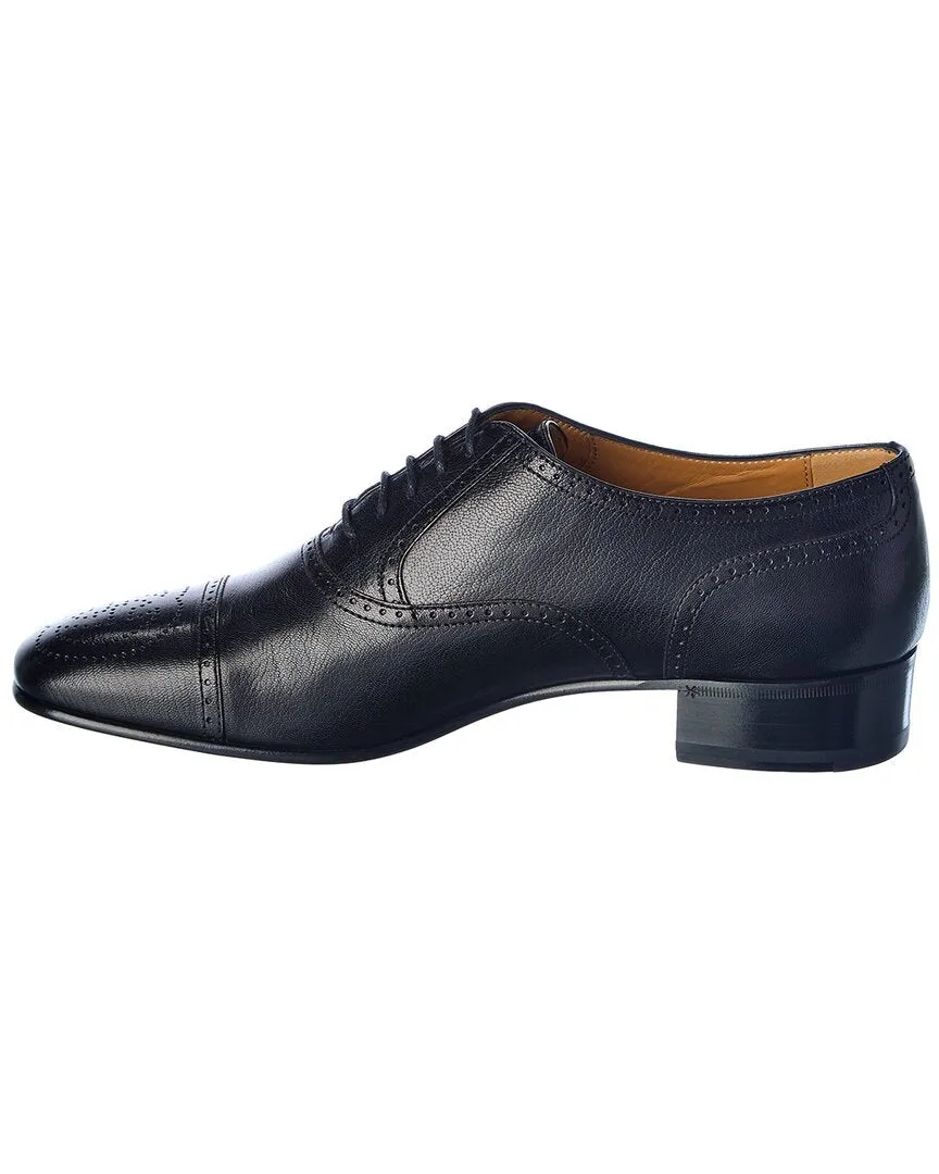 Gucci Interlocking G Leather Oxford