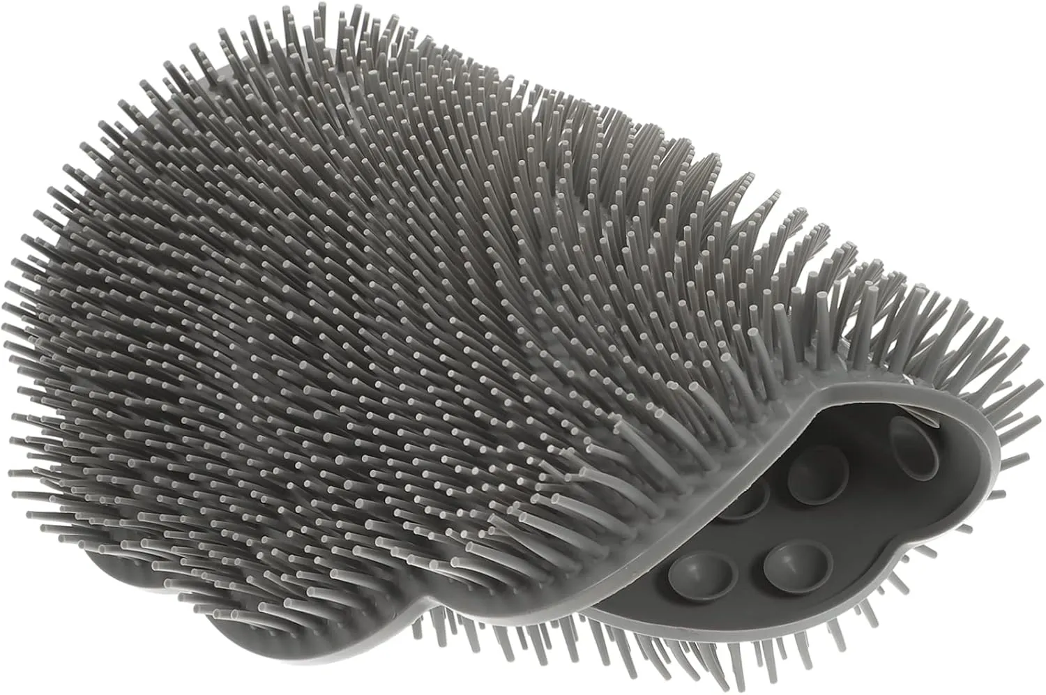 Hands Back Scrubber with Cups Wall-Mounted Shower Back for Deep Cleansing Comfortable Use Non- Design for Bathing and Exfoliating Skin