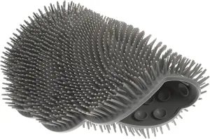 Hands Back Scrubber with Cups Wall-Mounted Shower Back for Deep Cleansing Comfortable Use Non- Design for Bathing and Exfoliating Skin