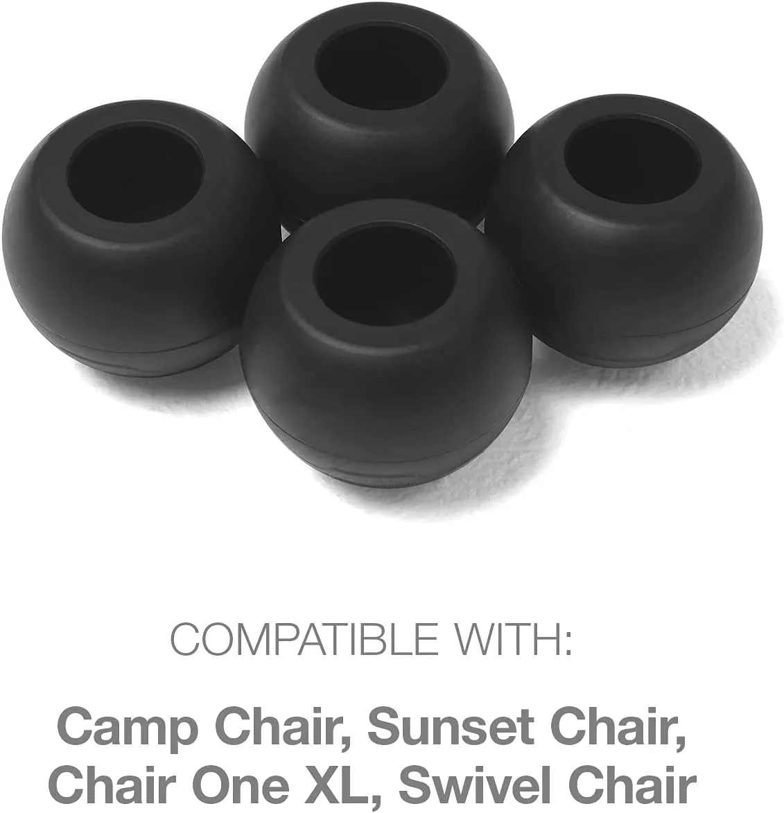 Helinox Chair Stabilizing Rubber Ball Feet (Set of 4)