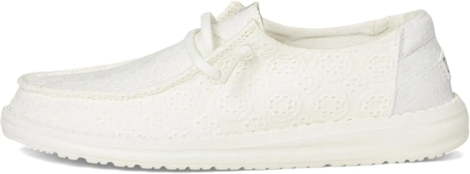 Hey Dude Girl's Wendy Eyelet Lace (Little Big Kid) Loafer