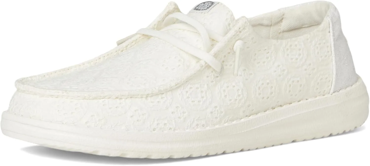 Hey Dude Girl's Wendy Eyelet Lace (Little Big Kid) Loafer