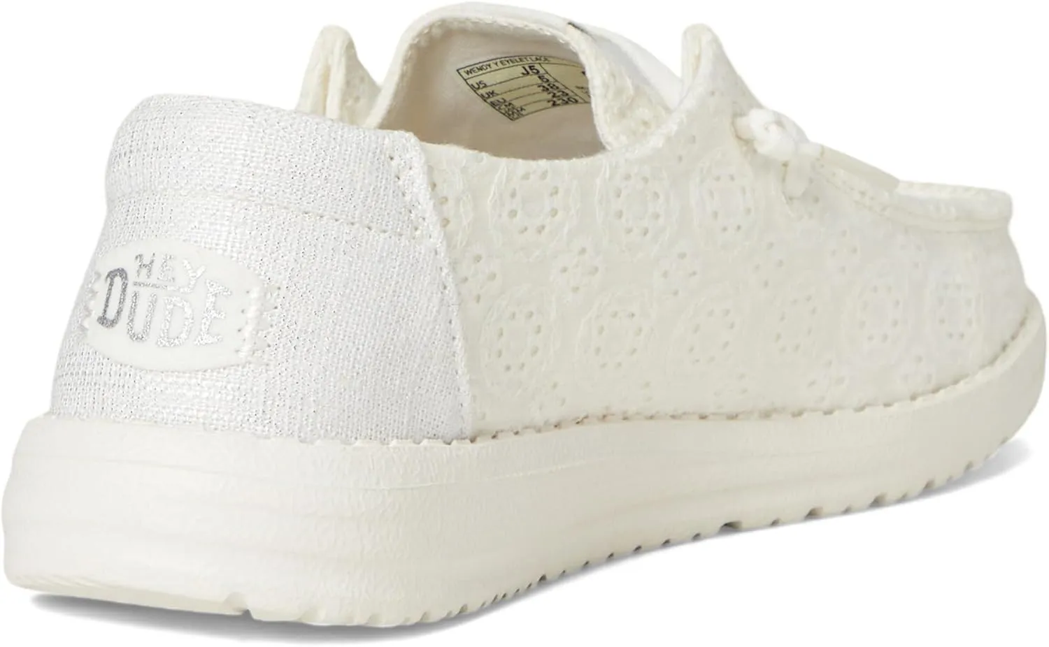 Hey Dude Girl's Wendy Eyelet Lace (Little Big Kid) Loafer