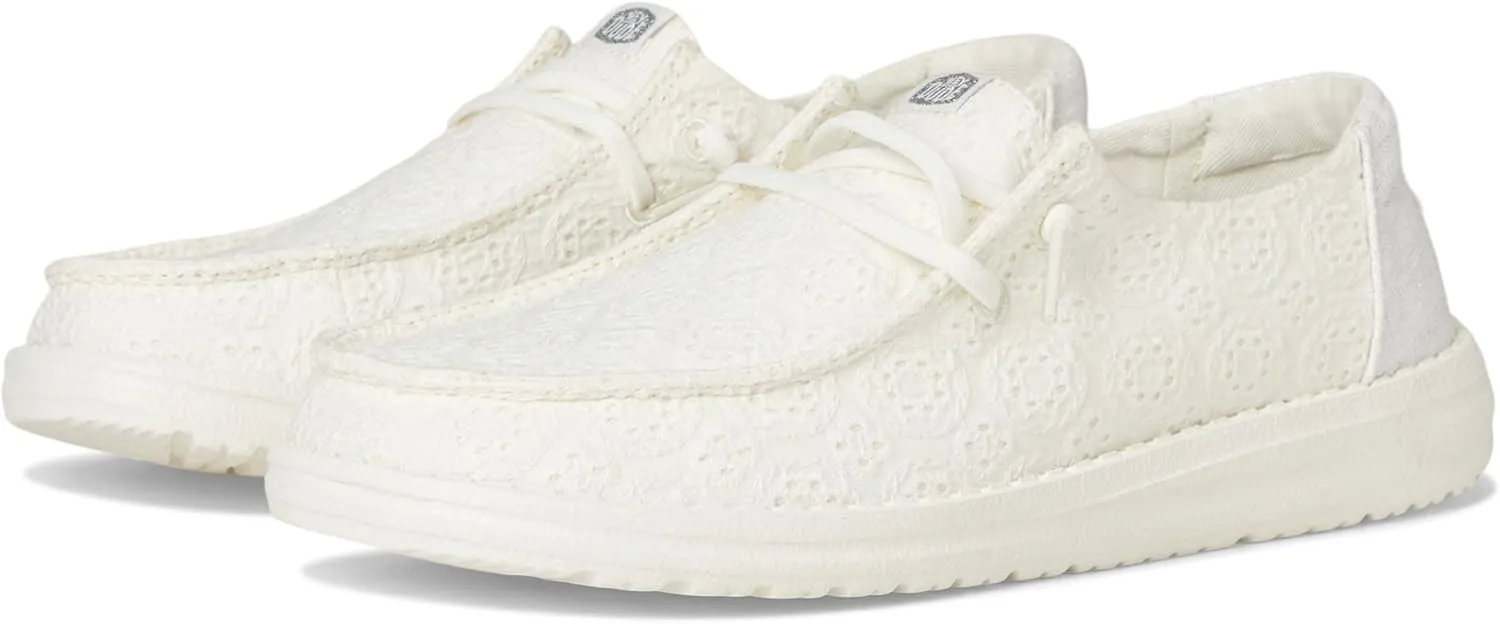 Hey Dude Girl's Wendy Eyelet Lace (Little Big Kid) Loafer