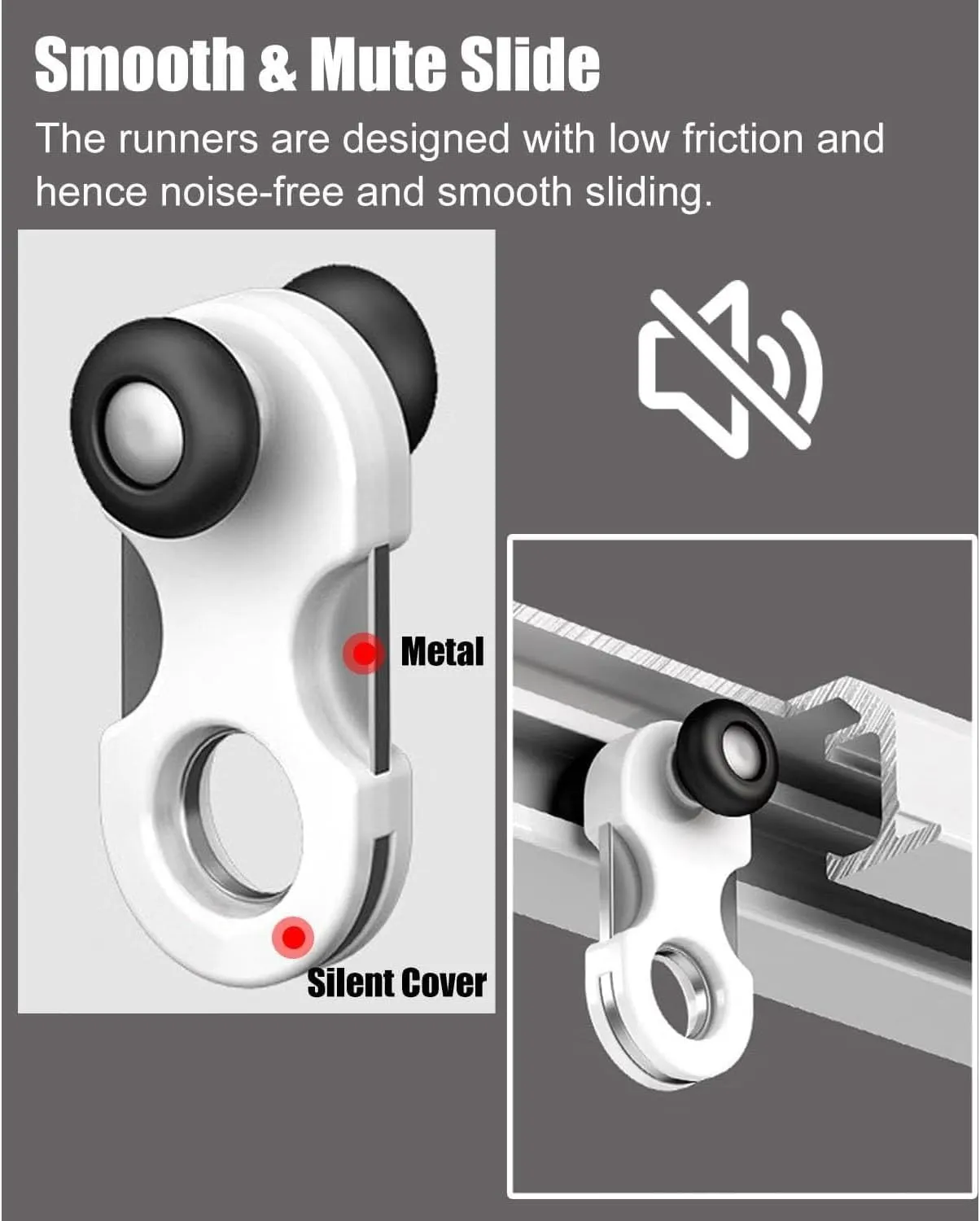 Hidden Ceiling Curtain Track, Room/Dividers/Now Ceiling Curtain Track Set-Comes with Track Shower Curtain Rail Recessed(Color:White,Size:700cm(22.96ft))