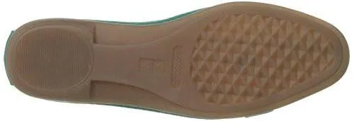 High Bet Ballet Flat Bluegreen Nubuck 6 M Us