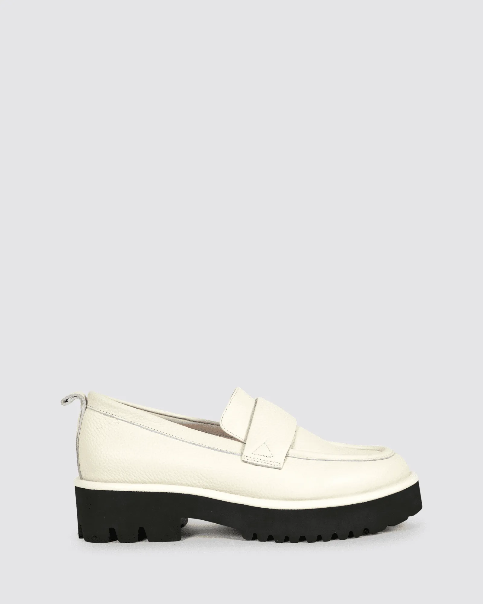HIPSTER LOAFERS ALMOND LEATHER