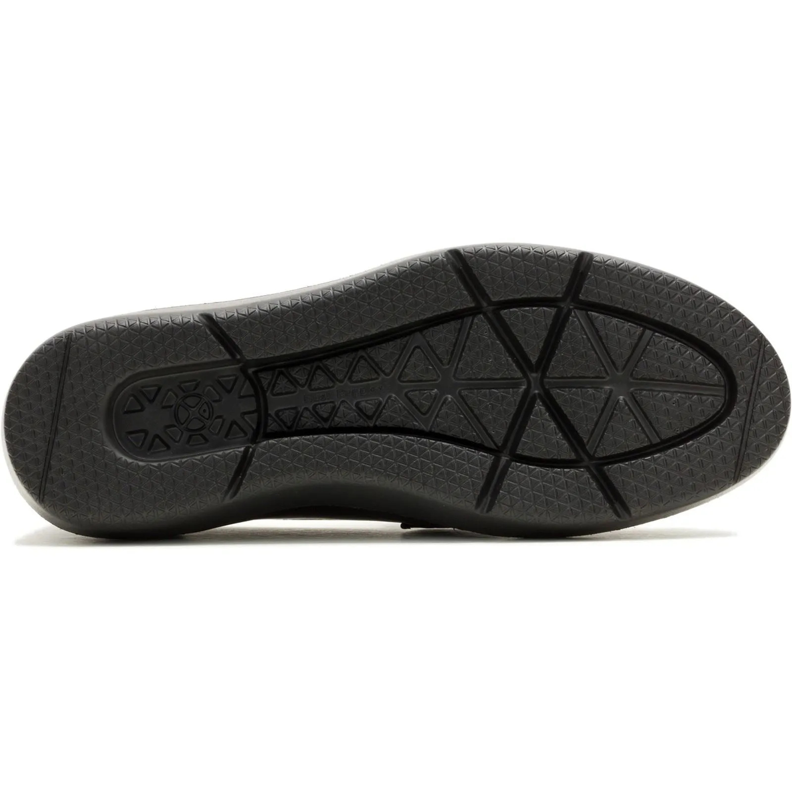 Hush Puppies Joy Penny Leather Women's Black/Black Loafers