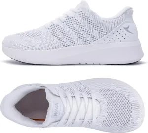 IIV Mens Wide Toe Box Walking Shoes | Zero Drop Sole | Arch Support Insole | Wide Minimalist Slip On Tennis Sneakers