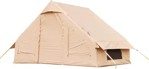 Inflatable Tent Shelter Camping Hub Tent, Waterproof Tent Set Up in 10 Minutes Without Tent Pole, 5-8 People Outdoor Glamping Camping Cabin Tent for Family Hiking and Mountaineering