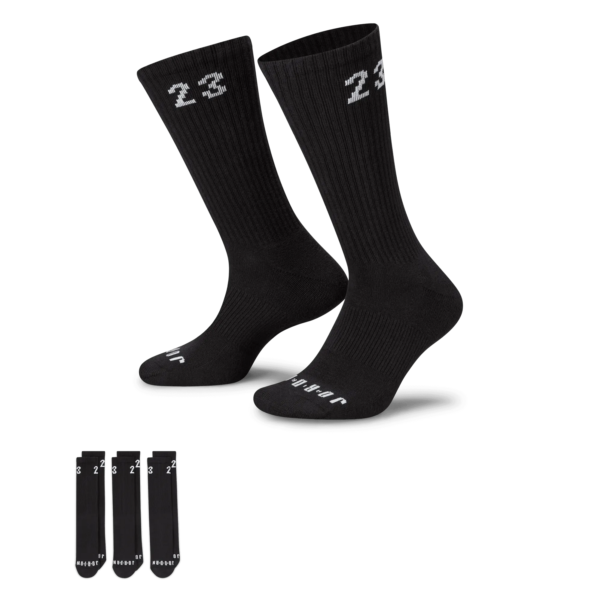 JORDAN ESSENTIALS CREW SOCKS (3 PAIRS)
