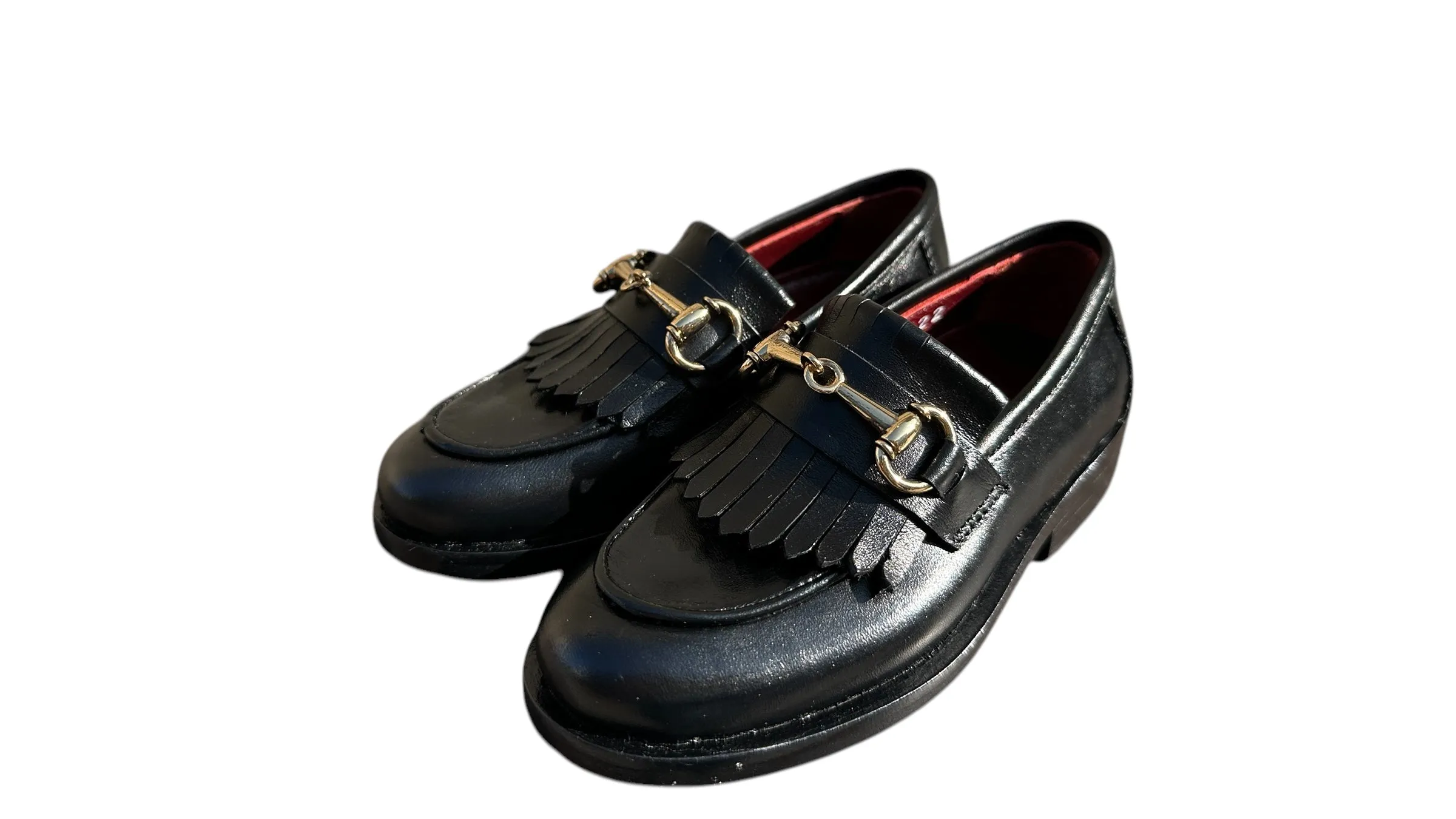 Junior Loafer mit Fransen