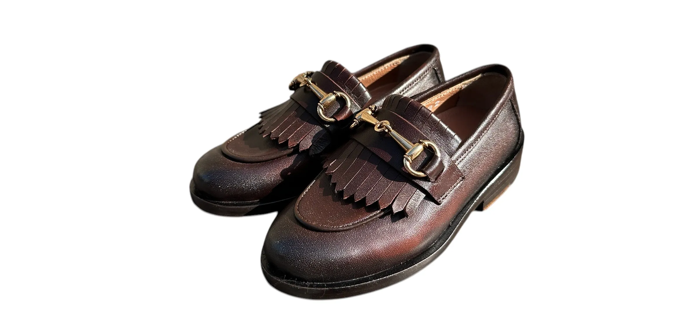Junior Loafer mit Fransen