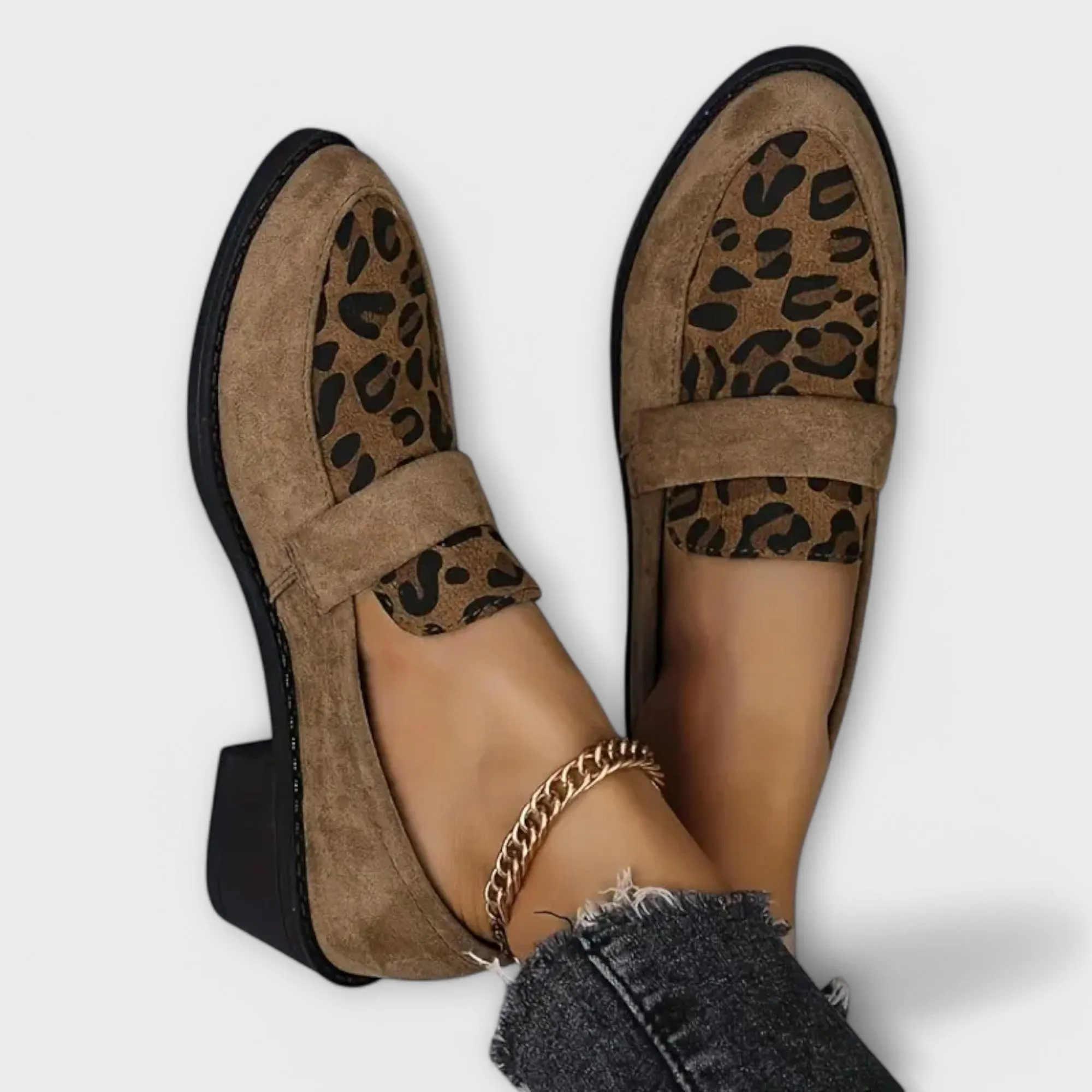 Karla - Elegantní dámské boty s leopardím vzorem