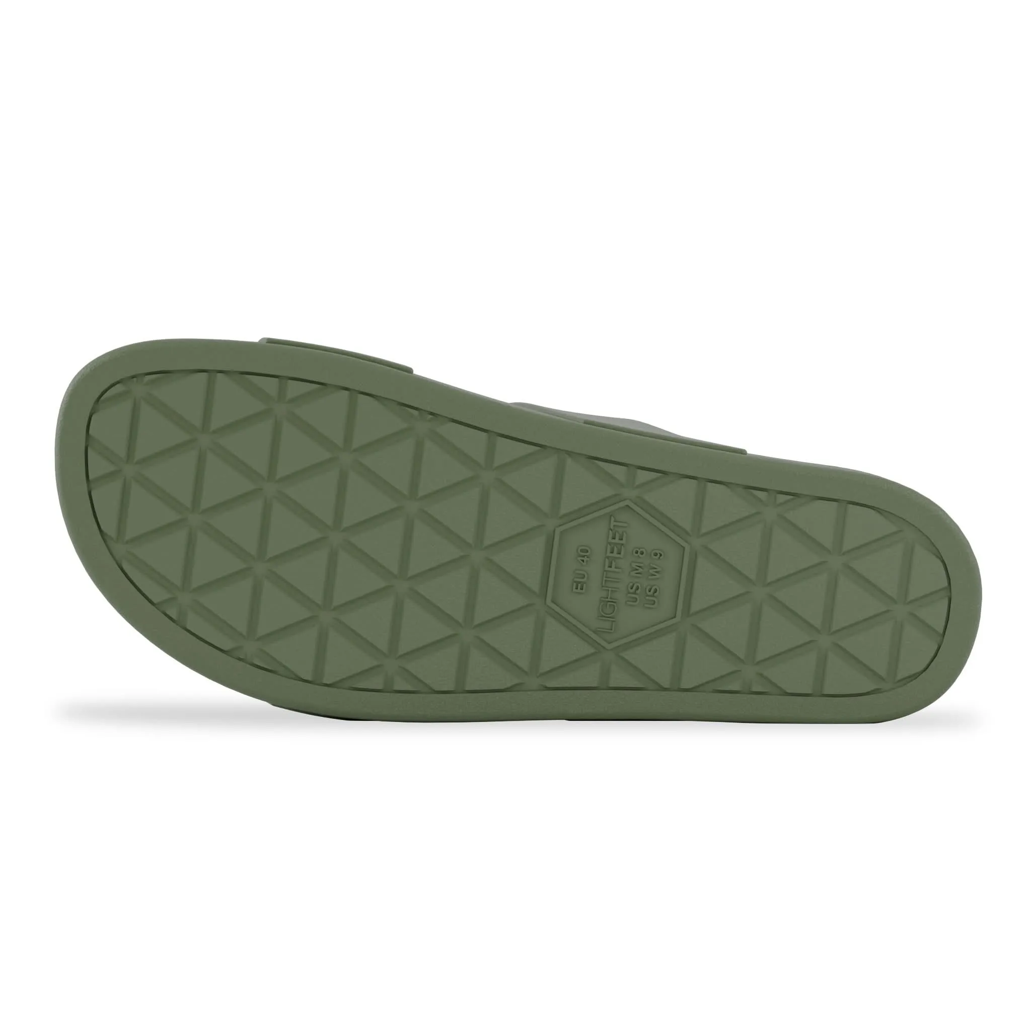 Khaki - Double Strap Slides