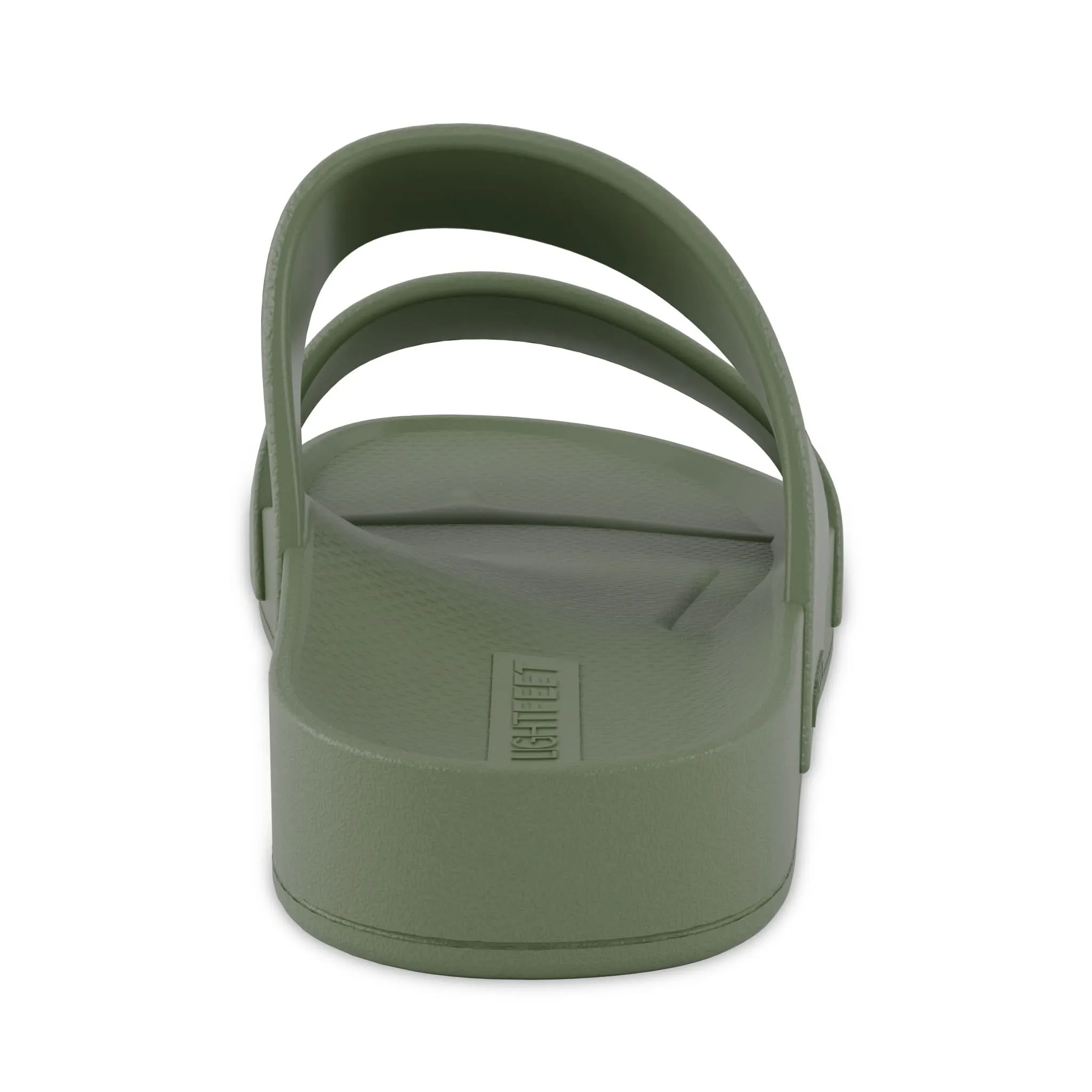 Khaki - Double Strap Slides