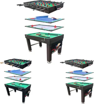 KICK Tetrad 55" 4-in-1 Multi Game Table