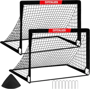 Kids Soccer Net for Backyard Portable Soccer Goal 3x4ft Pop Up Soccer Nets Indoor and Outdoor with Carry Bag