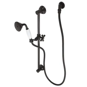 Kingston Brass KAK3525W5 Made to Match Shower System with Slide/Grab Bar and Hand Shower, Oil Rubbed Bronze