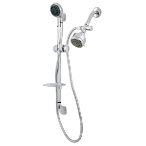 Kingston Brass KSK2521SG1 Made to Match Shower System with Slide Bar and Hand Shower, Polished Chrome