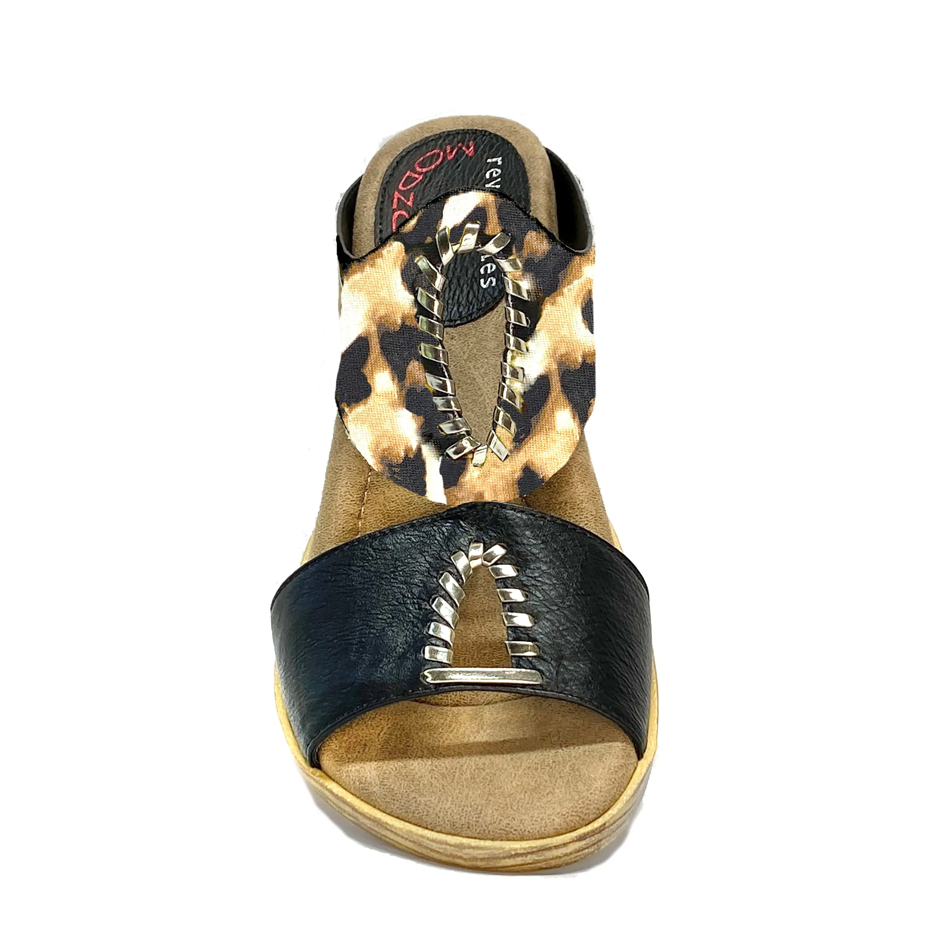 Lada - Leopard print flips to Black