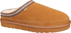 Lamo Men's Jaden Clogs for Men - Premium Men’s Footwear in Suede with Faux Fur Lining and Memory Foam Footbed - Durable Rubberlon Outsole Clogs for Men