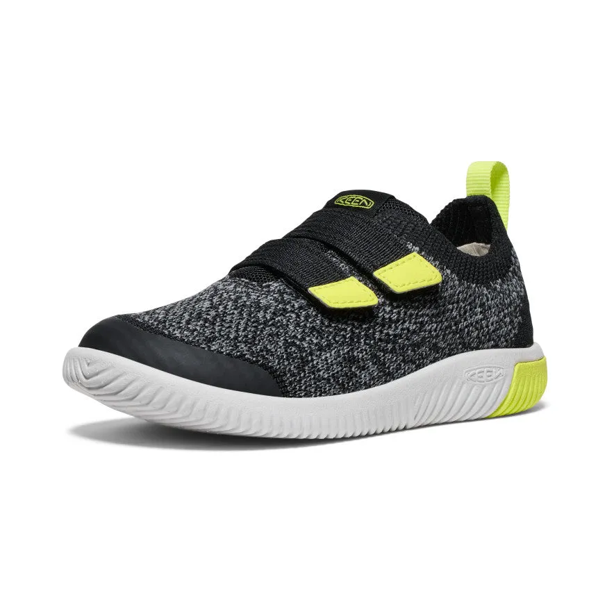 Little Kids' KNX Knit Double Strap - Black/Evening Primrose