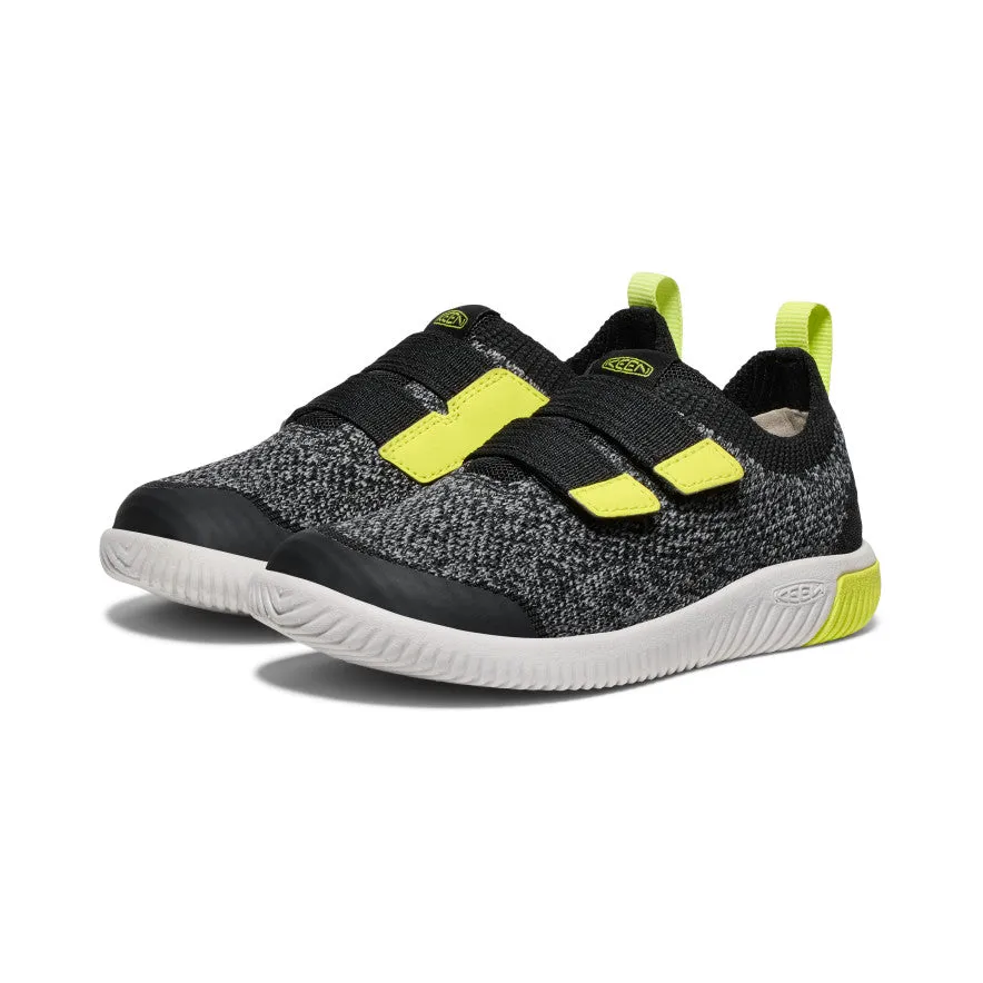 Little Kids' KNX Knit Double Strap - Black/Evening Primrose