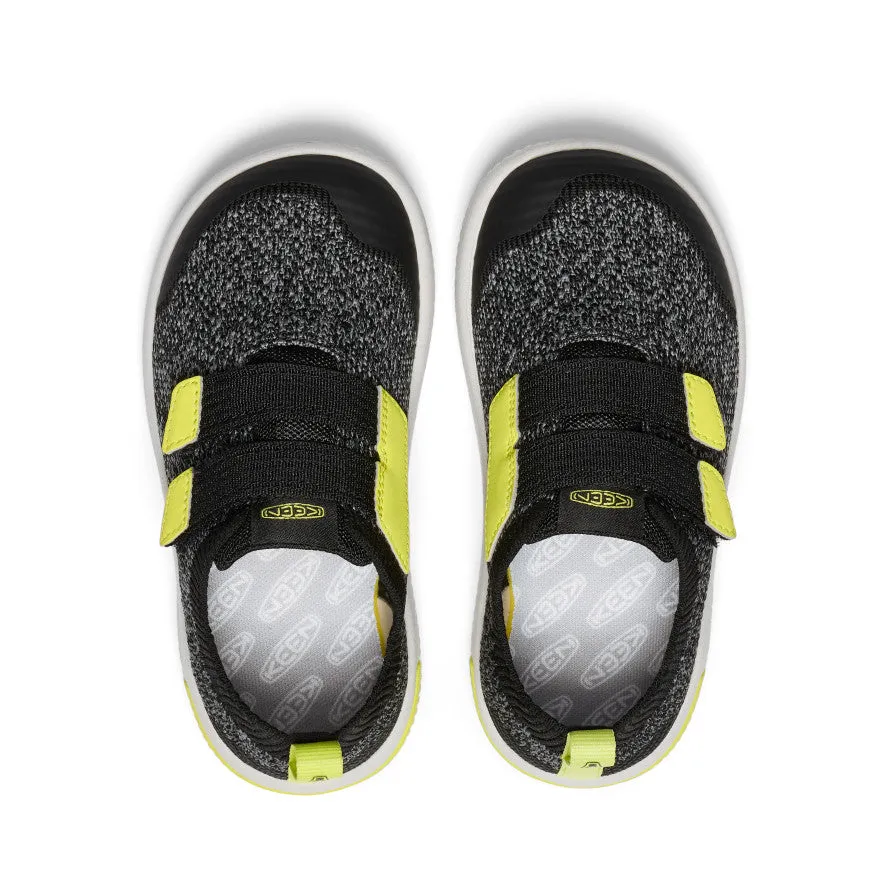 Little Kids' KNX Knit Double Strap - Black/Evening Primrose