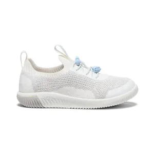 Little Kids' KNX Knit Sneaker - Star White/Skyway