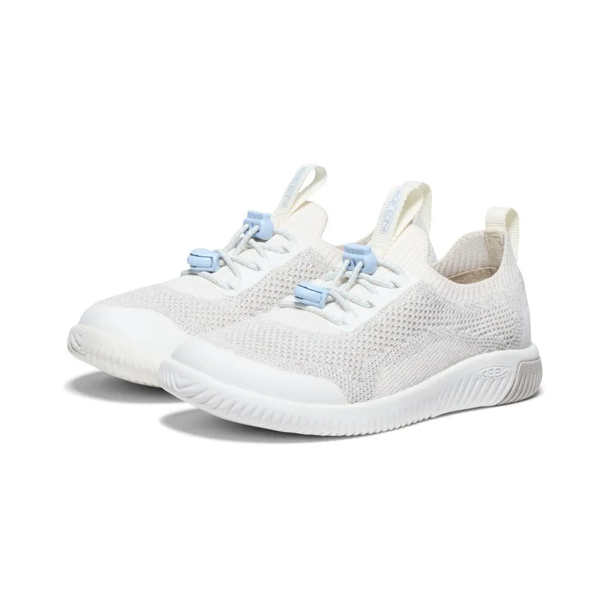 Little Kids' KNX Knit Sneaker - Star White/Skyway