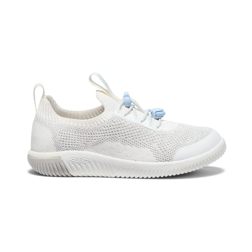 Little Kids' KNX Knit Sneaker - Star White/Skyway