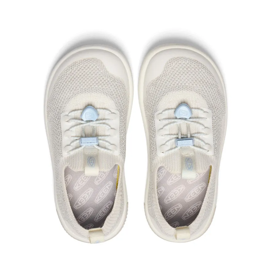 Little Kids' KNX Knit Sneaker - Star White/Skyway