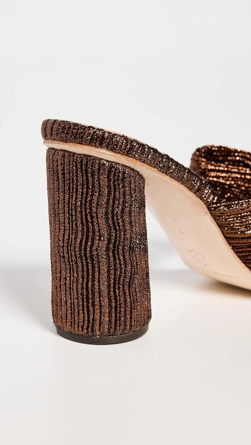 Loeffler Randall Women's Penny Pleated Knot Mules