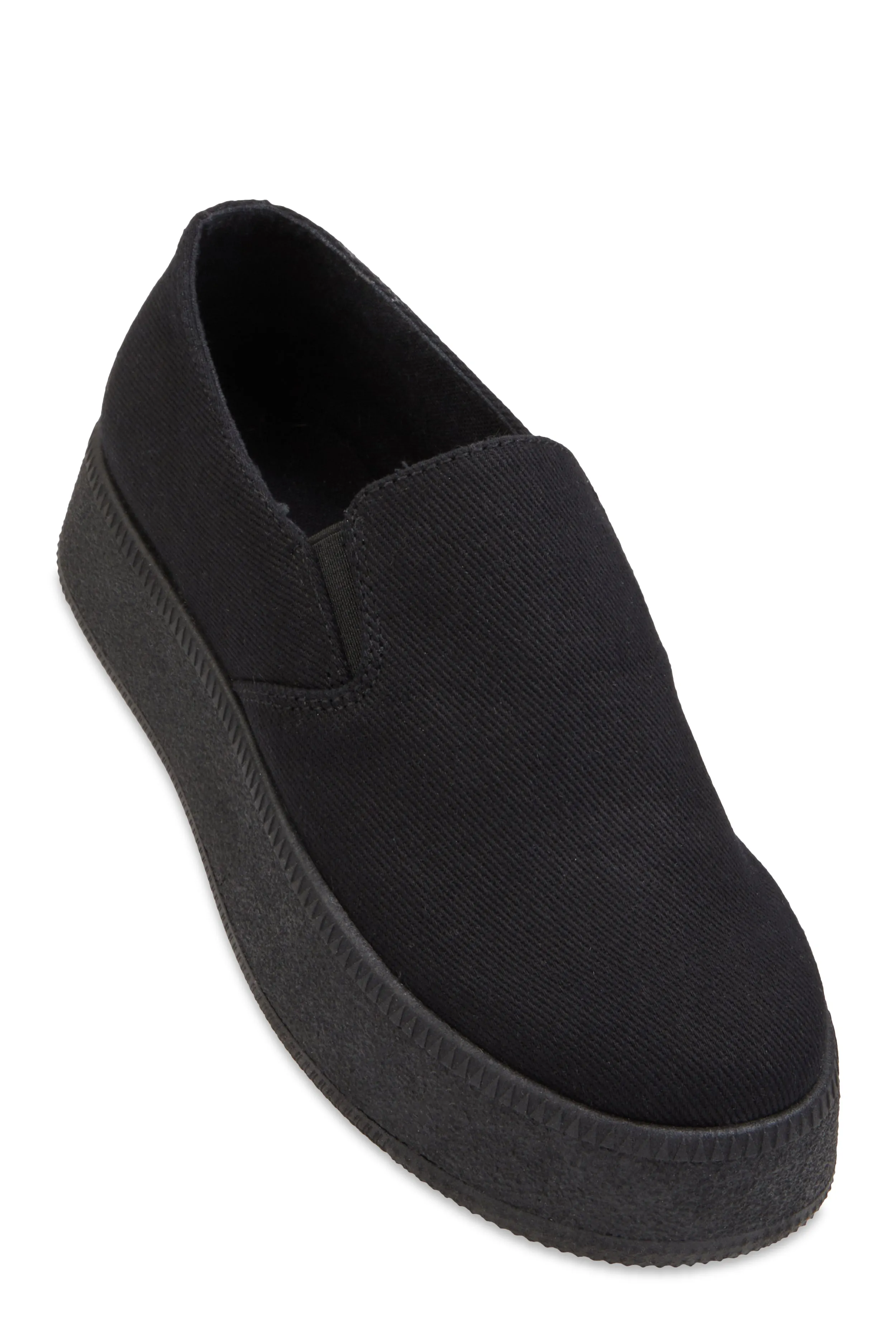 Low Platform Slip On Sneakers