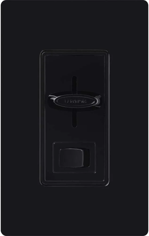 Lutron Skylark LED  Dimmer Switch for Dimmable LED, Halogen and Incandescent Bulbs | 150W/Single-Pole or 3-Way | SCL-153P-BL | Black