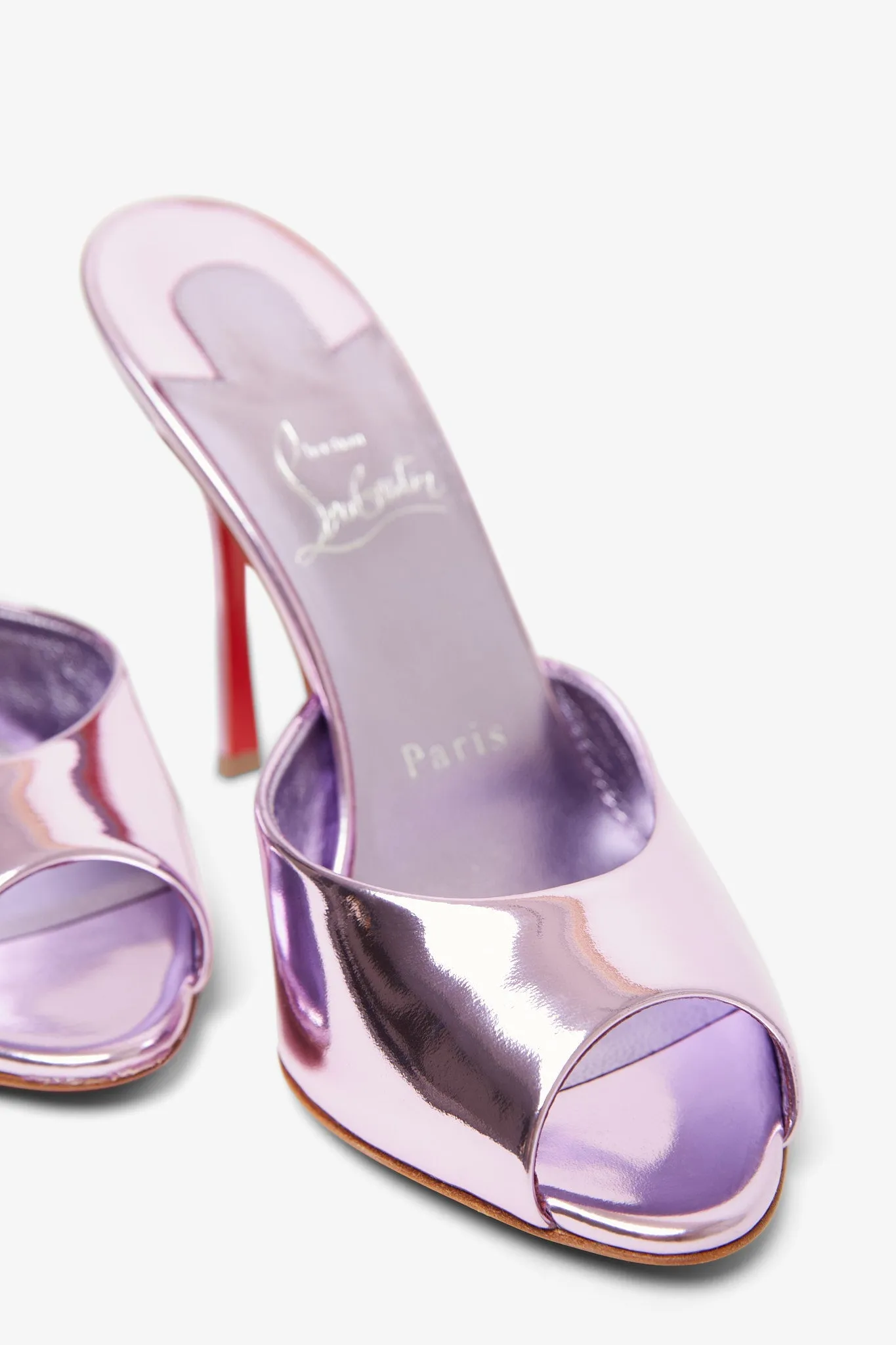 Me Dolly 100 metallic mules