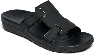MEGNYA Comfortable Women's Walking Sandals, Arch Support Slides for Plantar Fasciitis Flat Feet, Casual Adjustable Strap Sandals for Orthopedic