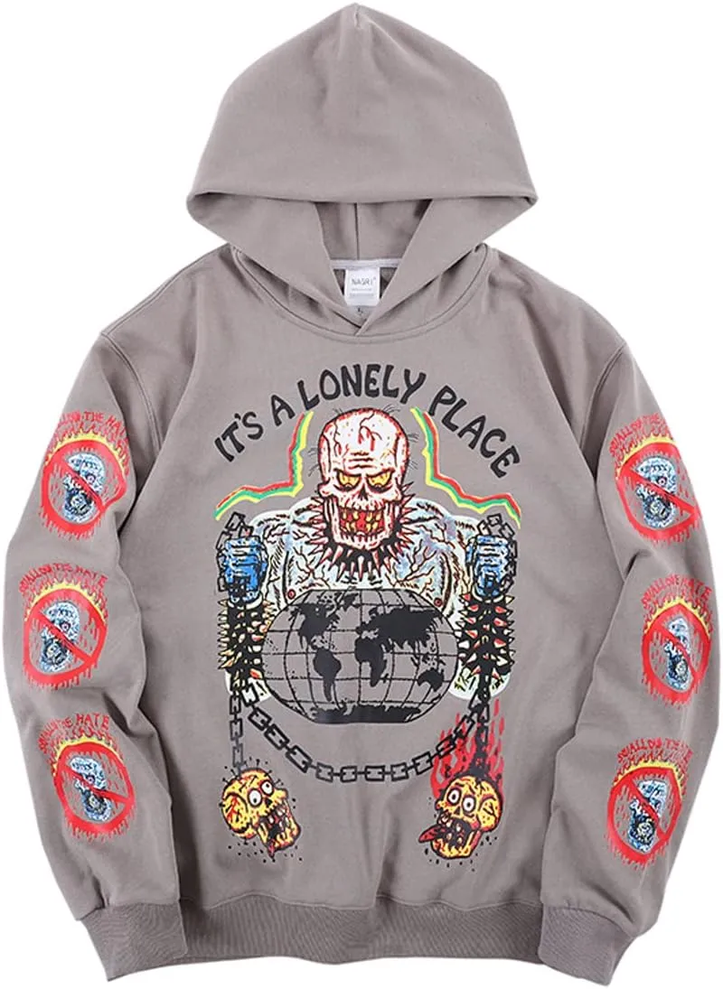 Men's 3D Graphic It's A Longly Palace Hoodie Men's Graphic Hooded Sweatshirt Long Sleeve Pullover Hoodie