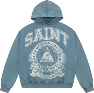 Men's Graphic Print Oversized Vintage Hoodies Casual High Gram Heavy Washed Cotton Winter Hoodies