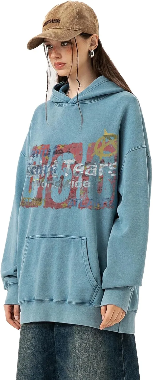 Men's Jesus Disciple Print - Sundays Off Edition Hoodies Casual Oversized Vintage Sweatshirts Khaki