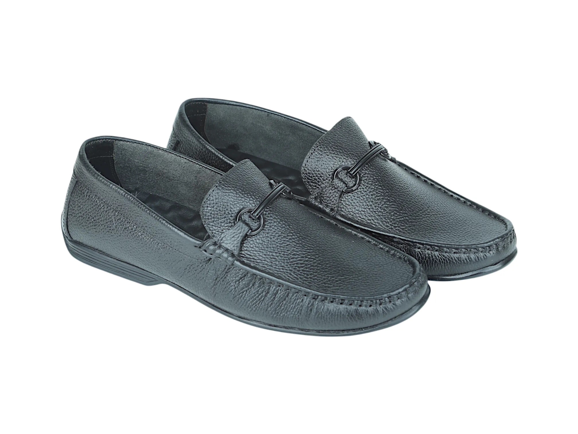 Mens Leather Loafer Shoe 58060 (Special Size)