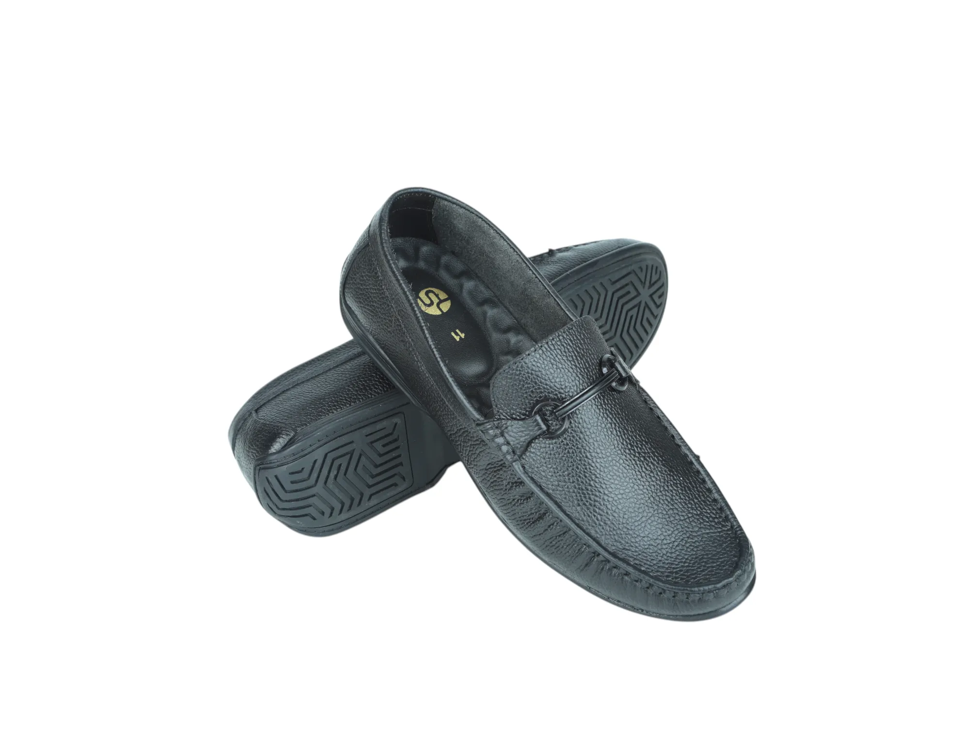 Mens Leather Loafer Shoe 58060 (Special Size)