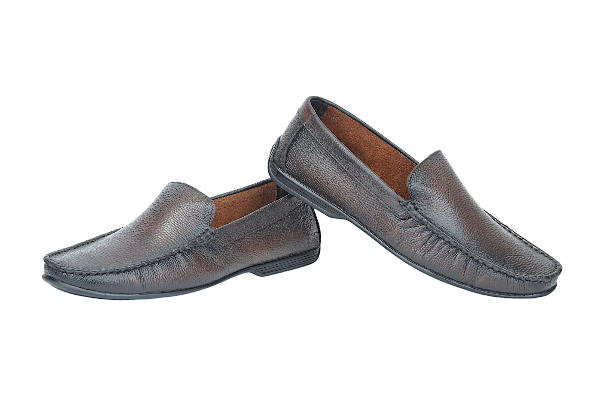 Mens Leather Loafer Shoe 58061 (Special Size)