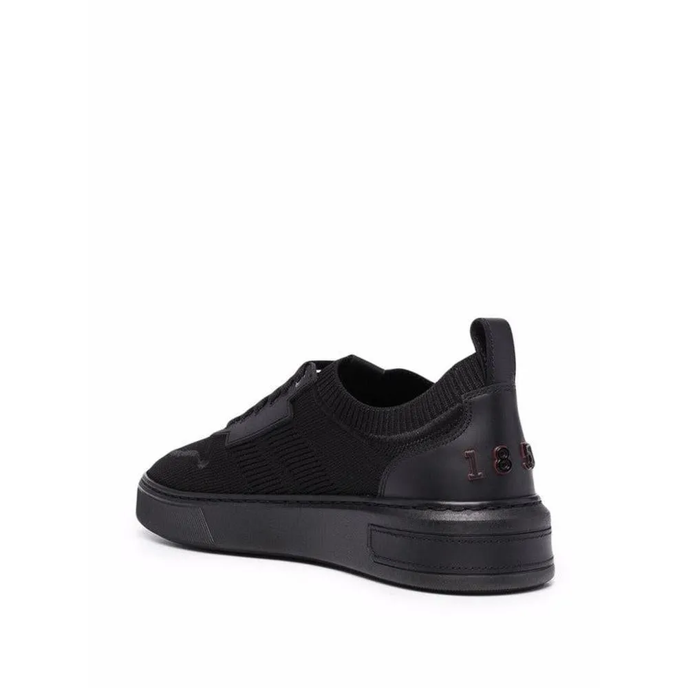 Men's Macky Knit Fabric Sneakers In Black