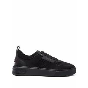 Men's Macky Knit Fabric Sneakers In Black