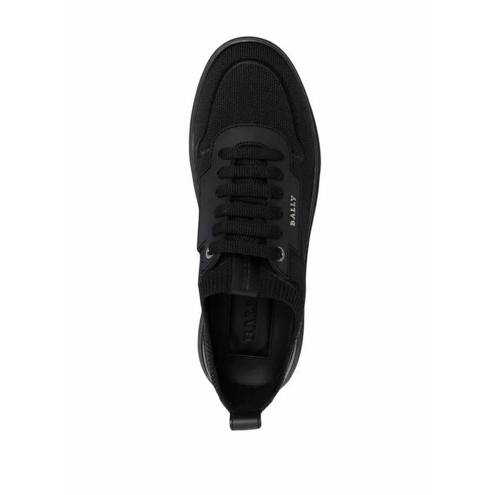 Men's Macky Knit Fabric Sneakers In Black